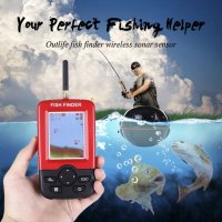 █▬█ █ ▀█▀ Fish Finder XJ-01 безжичен ехолот, Сонар за откриване на рибни пасажи!, снимка 2 - Такъми - 37399183