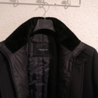 Топ елеганс стил статус лимитирана серия черно мъжко Ново палто яке есен-зима-пролет TEODOR ново, снимка 1 - Палта - 43780291