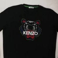 KENZO Paris Tiger Sweatshirt оригинално горнище L памучна блуза, снимка 2 - Блузи - 38825691