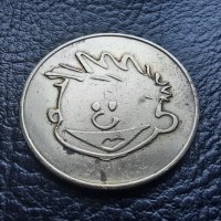 Монета / Жетон - усмивка -kiddieland, снимка 5 - Нумизматика и бонистика - 43337336