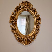 Ретро декоративно огледало , снимка 2 - Огледала - 43349242