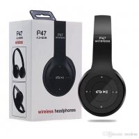 Безжични Слушалки Wireless p47, Bluetooth + подарък Power Bank emodji, снимка 5 - Bluetooth слушалки - 32706840