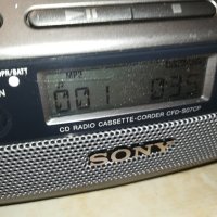 SONY CFD-S07CP MP3/CD DECK TUNER AUX-SWISS 2511231735, снимка 9 - Радиокасетофони, транзистори - 43145247