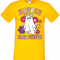 Мъжка тениска Hippie Halloween,Halloween,Хелоуин,Празник,Забавление,Изненада,Обичаи,, снимка 10 - Тениски - 38135440