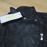  Кожено яке Адидас/ Adidas Neo Biker Jacket Selena Gomez, оригинал , снимка 14 - Якета - 12410968