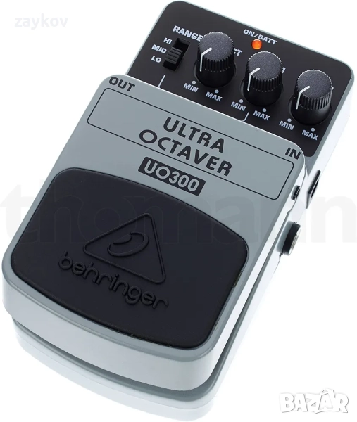 Behringer UO300 Ultra Octaver китарен педал с 3 режима на октавен превключвател, снимка 1