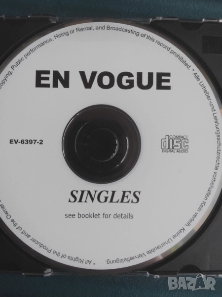 En Vogue - Singles - матричен диск музика, снимка 1