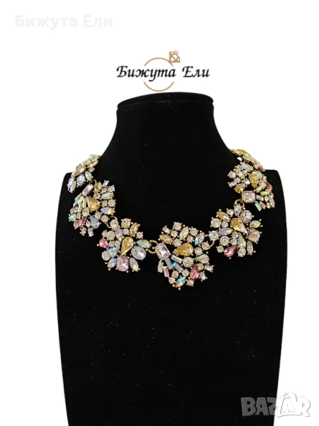 Колие Мия кристали , снимка 1