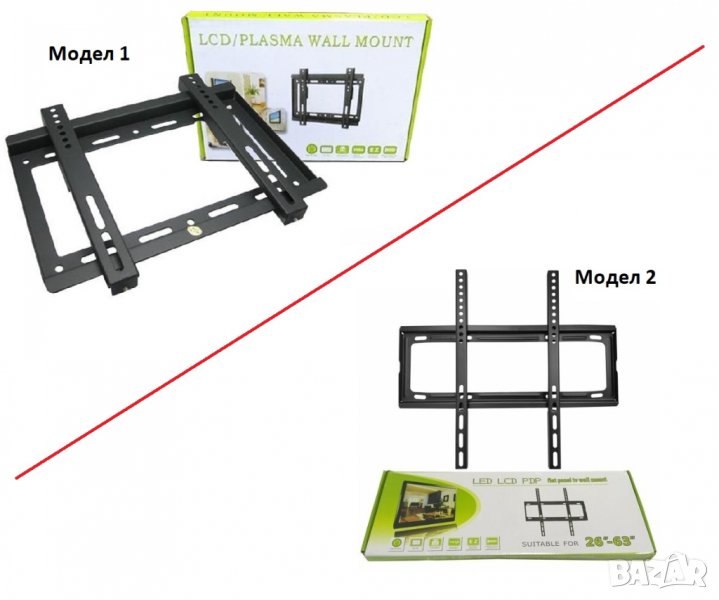 Стойка за Телевизор LCD/Plаsma/Monitor от 13" до 63" директен монтаж , снимка 1