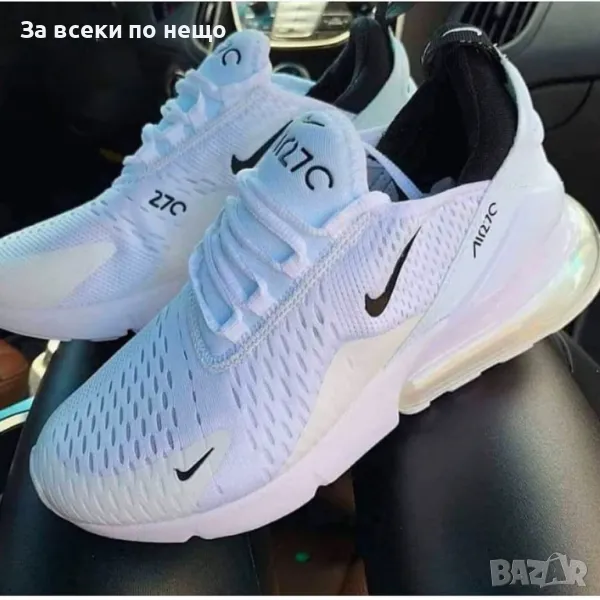 Nike Мъжки Бели Маратонки👟Мъжки Спортни Обувки В Бял Цвят Найк Код P1, снимка 1