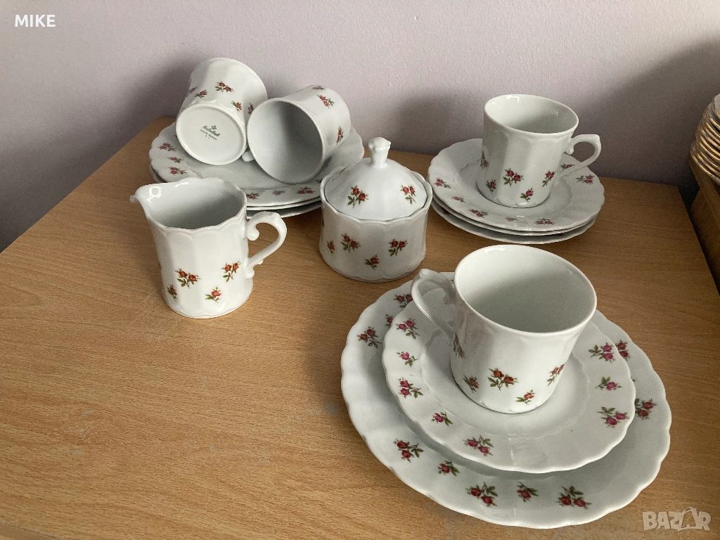 Порцеланов сервиз за чай / кафе, снимка 1