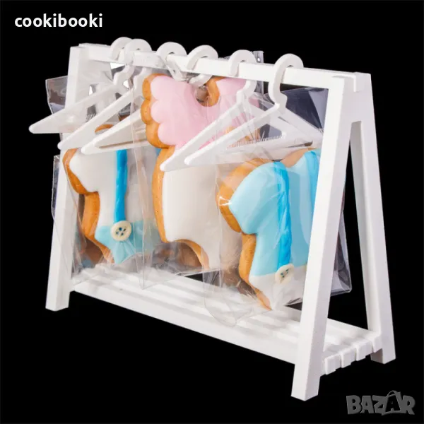 Стойка с 6 закачалки за бисквитки, снимка 1