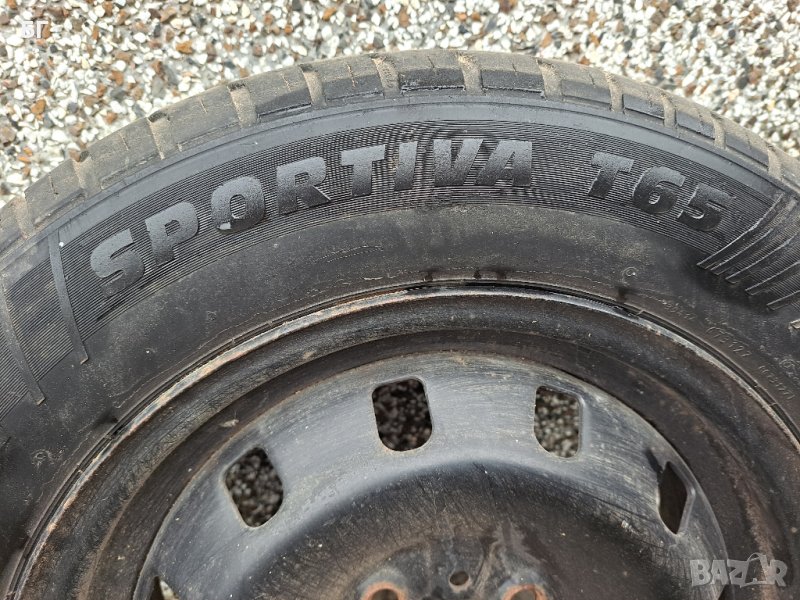 Желяжна Джанта с Гума SPORTIVA T 65/ 185/65/14 ски, снимка 1