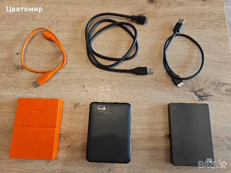 Външен хард диск Seagate 500GB/ WD 1TB/ WD 2TB, снимка 1