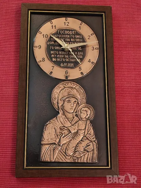 Стенен часовник, икона. , снимка 1