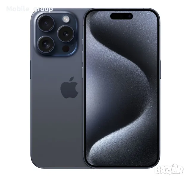 #MLgroup предлага iPhone 15 Pro MAX 256GB Blue Titanium / White Titanium / Black Titanium / Natu, снимка 1