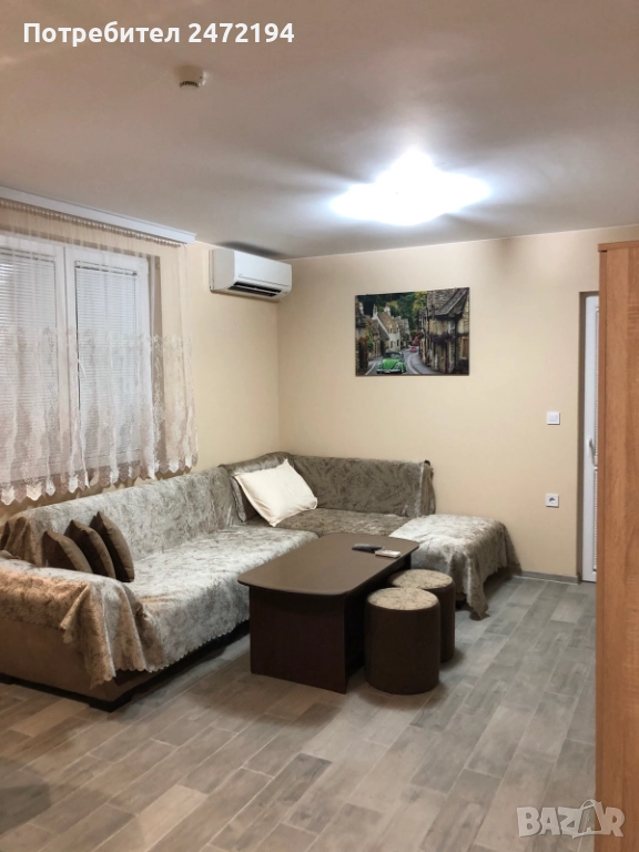Двустаен напълно обзаведен апартамент под наем в центъра на Свиленград, снимка 1