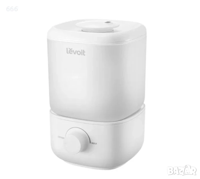 LEVOIT Овлажнител с горно пълнене, 2,5 л резервоар за голяма стая, снимка 1