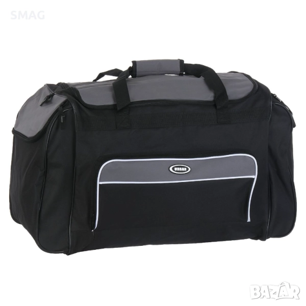 Чанта за пътуване 85L черно и сиво_1157556, снимка 1