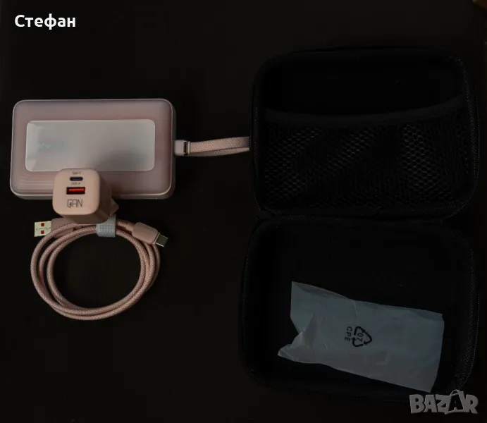Експертно тествана! Лимитирана версия, розова външна батерия Anker Zolo 20K, снимка 1
