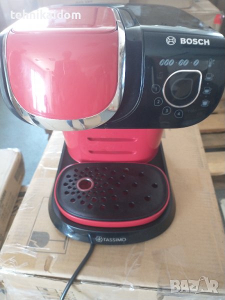 Кафемашина с капсули Bosch Tassimo may way червена внос от Германия, снимка 1