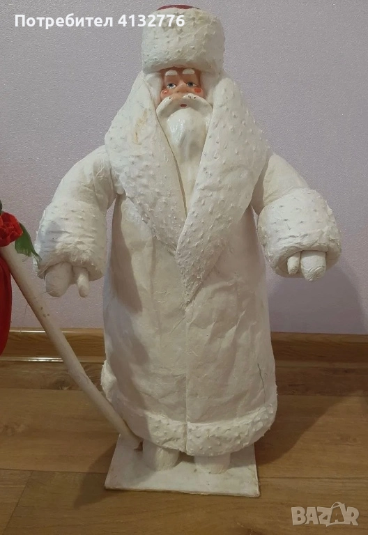 Дядо Коледа от 1973 г., височина 50 см,, снимка 1
