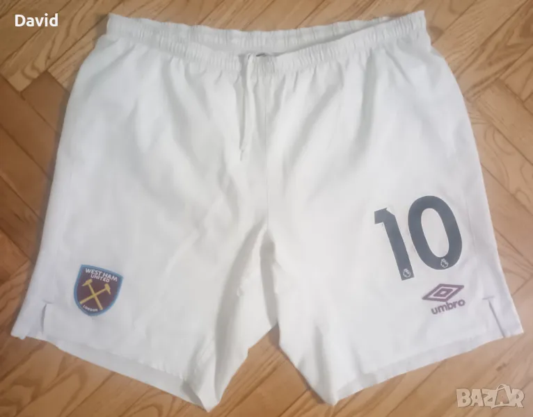 Оригинални шорти на Уест Хям #10 Manuel Lanzini 17/18, снимка 1
