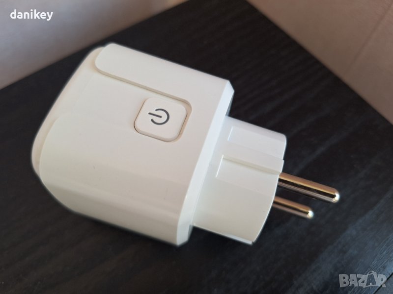 WiFi smart контакт 20А с вграден електромер и пълен контрол, снимка 1