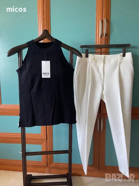 Запазен!30 лв до 30.07!Ipekyol,чисто нов топ,плетиво, снимка 1