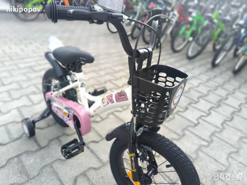 BYOX Велосипед 14" ROBO white, снимка 1