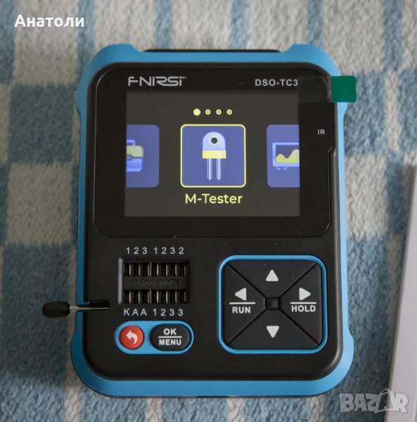 Осцилоскоп тестер FNIRSI DSO-TC3, снимка 1