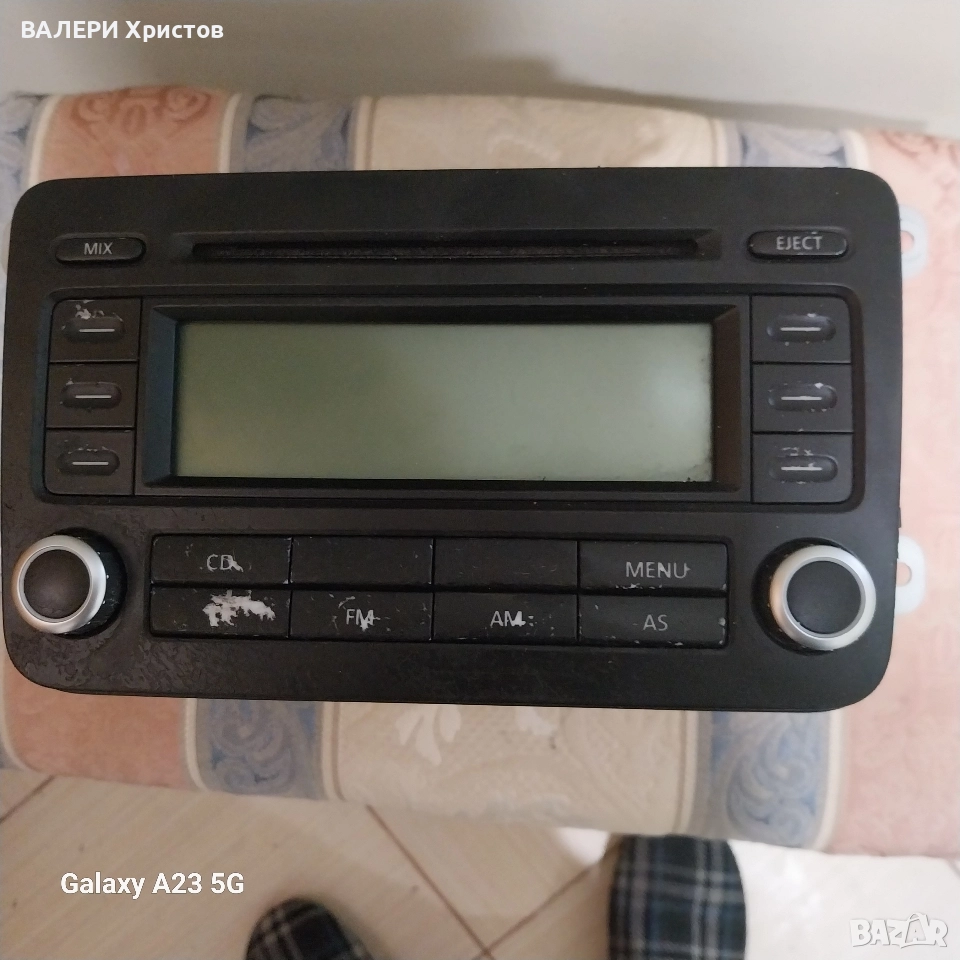 Радио плеар  за vw голлф,пасат, снимка 1