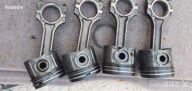 Бутала с биели бутало 84мм за бмв bmw 320d 150к.с м47n nural piston 84.450 , снимка 1