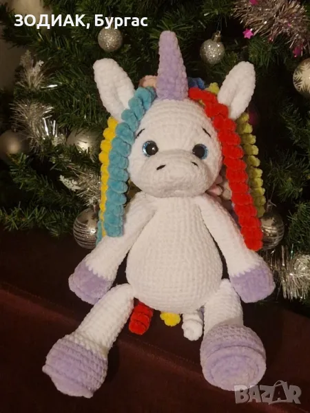 ЕДНОРОГ - Кукла Амигуруми , снимка 1