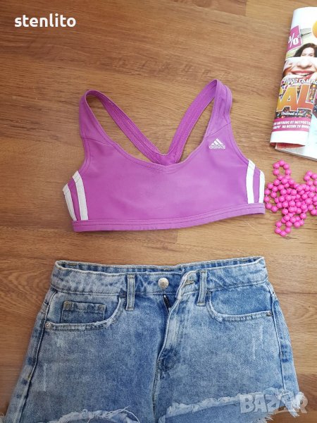 Adidas - детски бански спортно бюстие размер 152, снимка 1