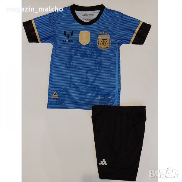ДЕТСКИ ФУТБОЛЕН ЕКИП - ADIDAS AF ARGENTINA MESSI 10; размери: 164 см., снимка 1