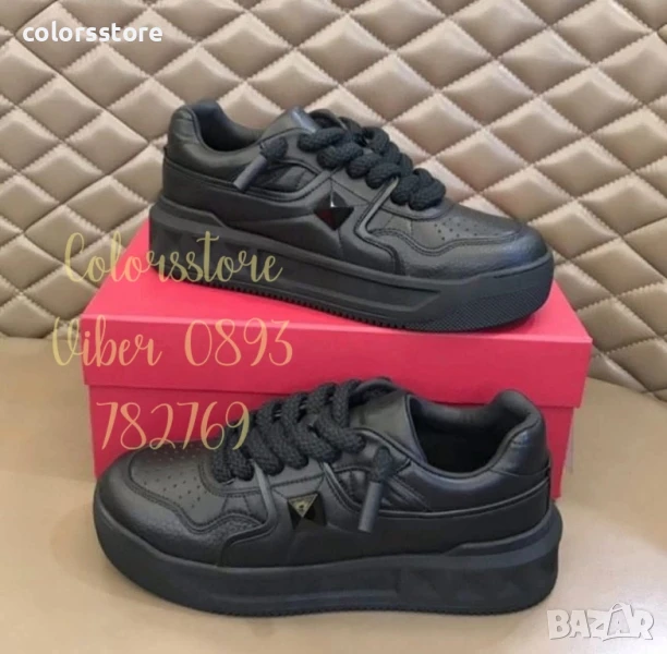 Мъжки черни кецове Valentino/BR191s ., снимка 1