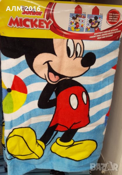 Пончо за плаж и баня Мики Маус, снимка 1