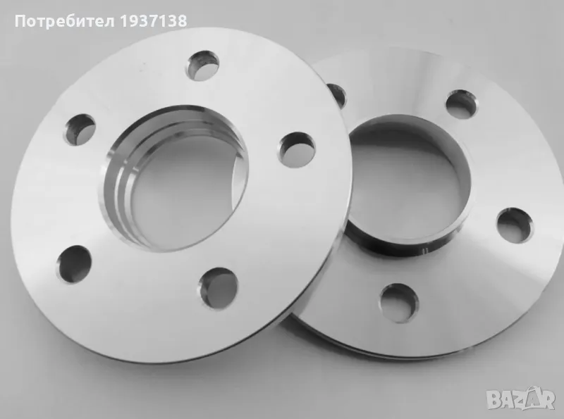 фланци 5х114.3 10мм ЦО 67.1мм 2 броя, снимка 1