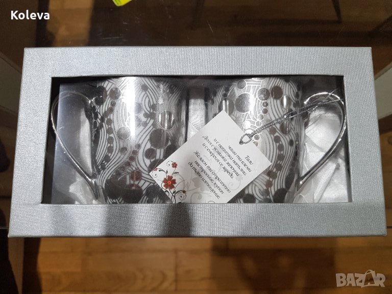 Комплект керамични чаши, снимка 1