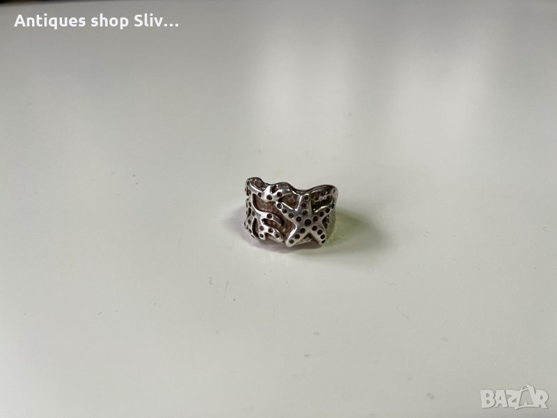 Дизайнерски сребърен пръстен №1624, снимка 1