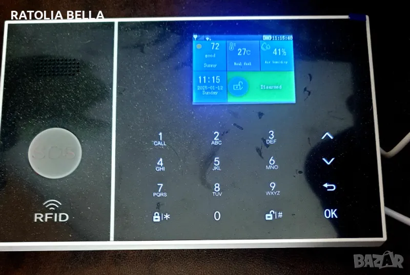 TUYA Смарт алармена WiFi + 4G система за сигурност SIM card, снимка 1