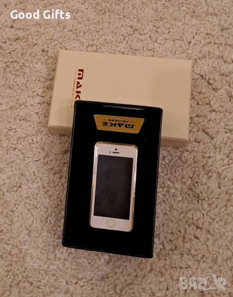 Луксозна Метална USB Запалка Айфон iPhone , снимка 1