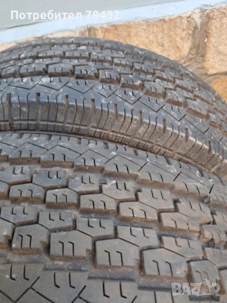 Бусови гуми 195/70/15C - 2 бр, снимка 1