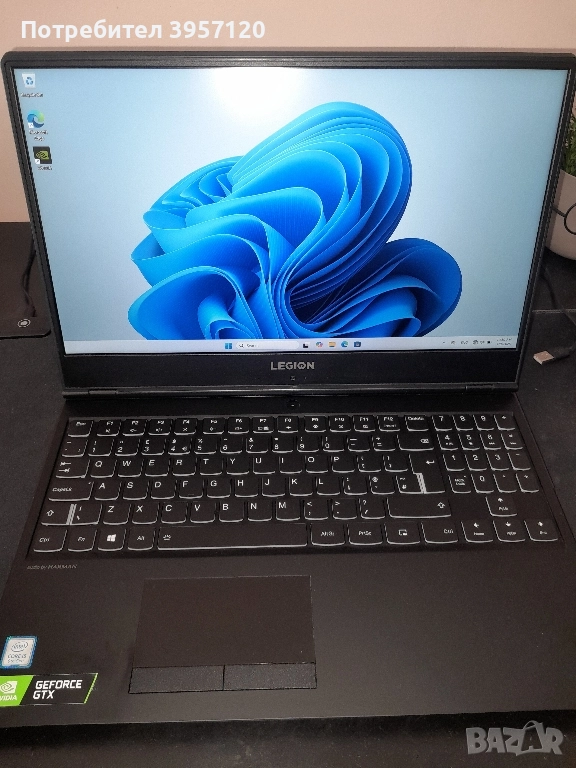 Lenovo Legion Y540 + геймерска мишка logitech g305, снимка 1