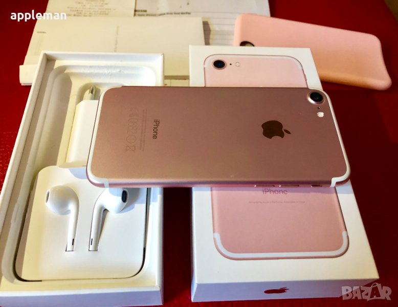 Apple iPhone 7 32Gb  розово злато Фабрично отключен, снимка 1