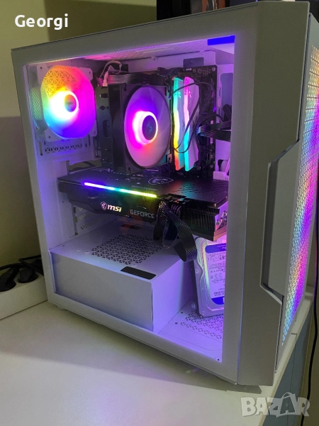 Гейминг компютър RTX 3060 Ti, Ryzen 5 5600X, 16GB RAM + Гаранция, снимка 1