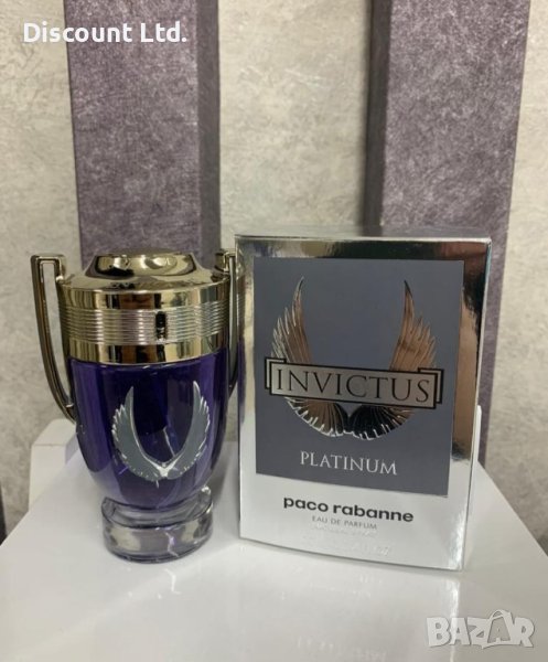 Paco Rabanne Invictus Platinum EDP 100ml, снимка 1