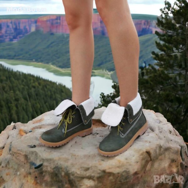 🔥Уникални равни боти велур и полар🔥, снимка 1