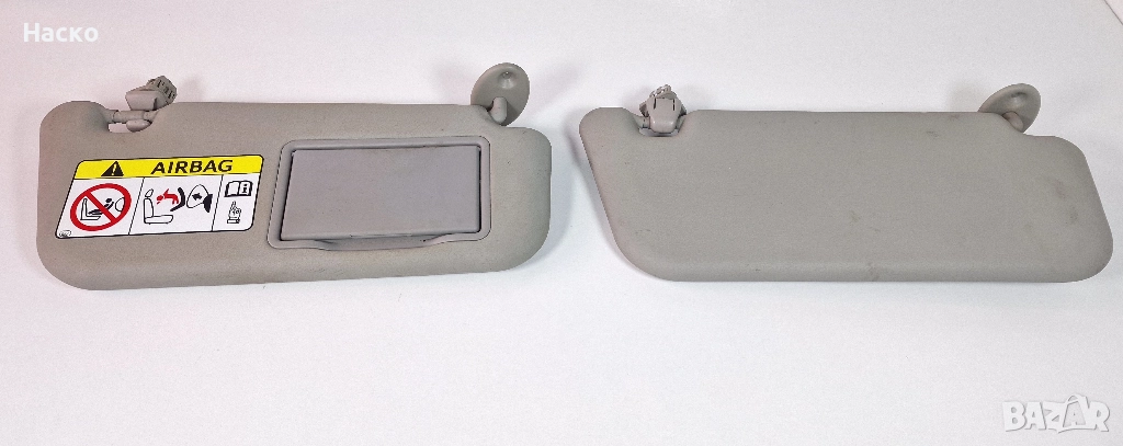 Сенник Сенници Ляв Десен Toyota Yaris P13 Hybrid Тойота Ярис Хибрид 2017-2019, снимка 1